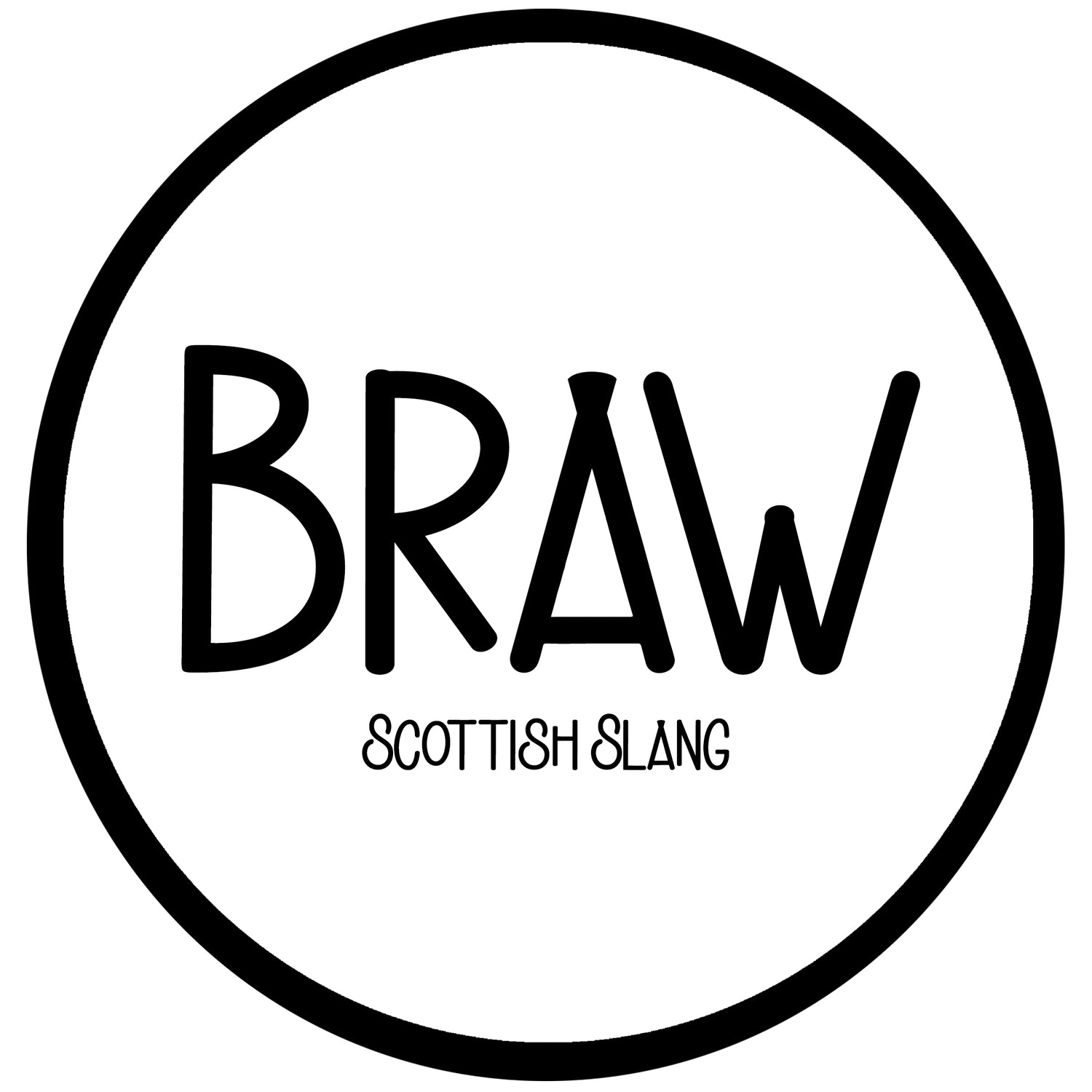 Braw - Scots Slang