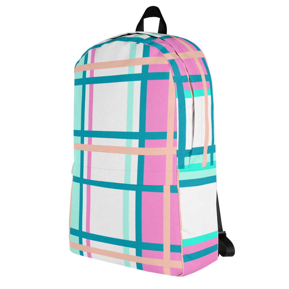 Modern Tartan Backpack