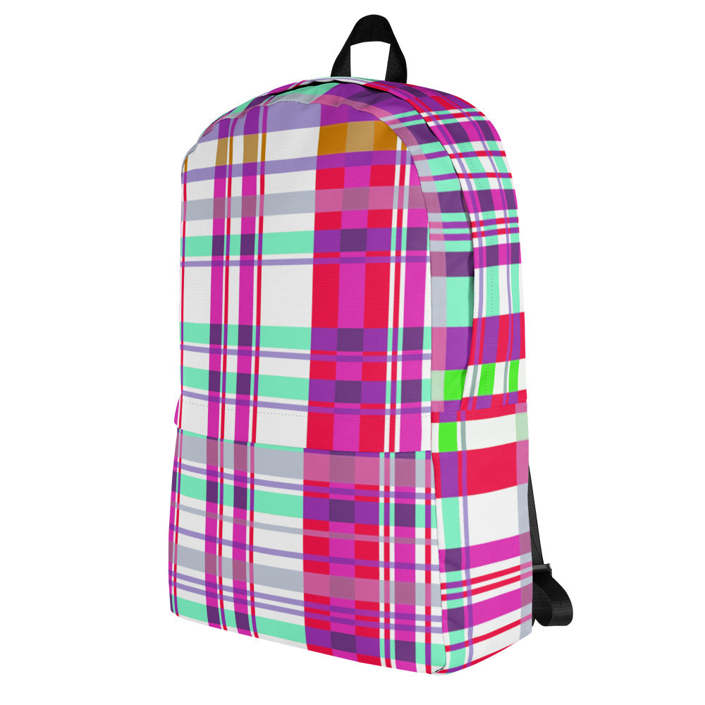 Modern Tartan Backpack