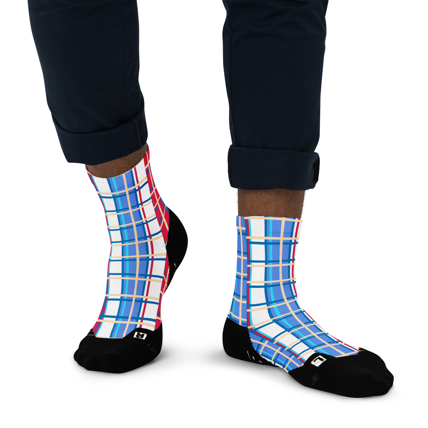 Modern Tartan Ankle socks
