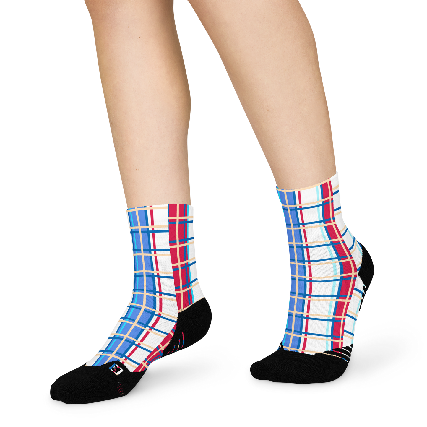 Modern Tartan Ankle socks