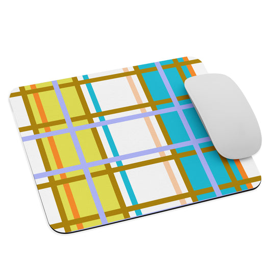 Modern Tartan Mouse pad