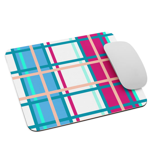 Modern Tartan Mouse pad