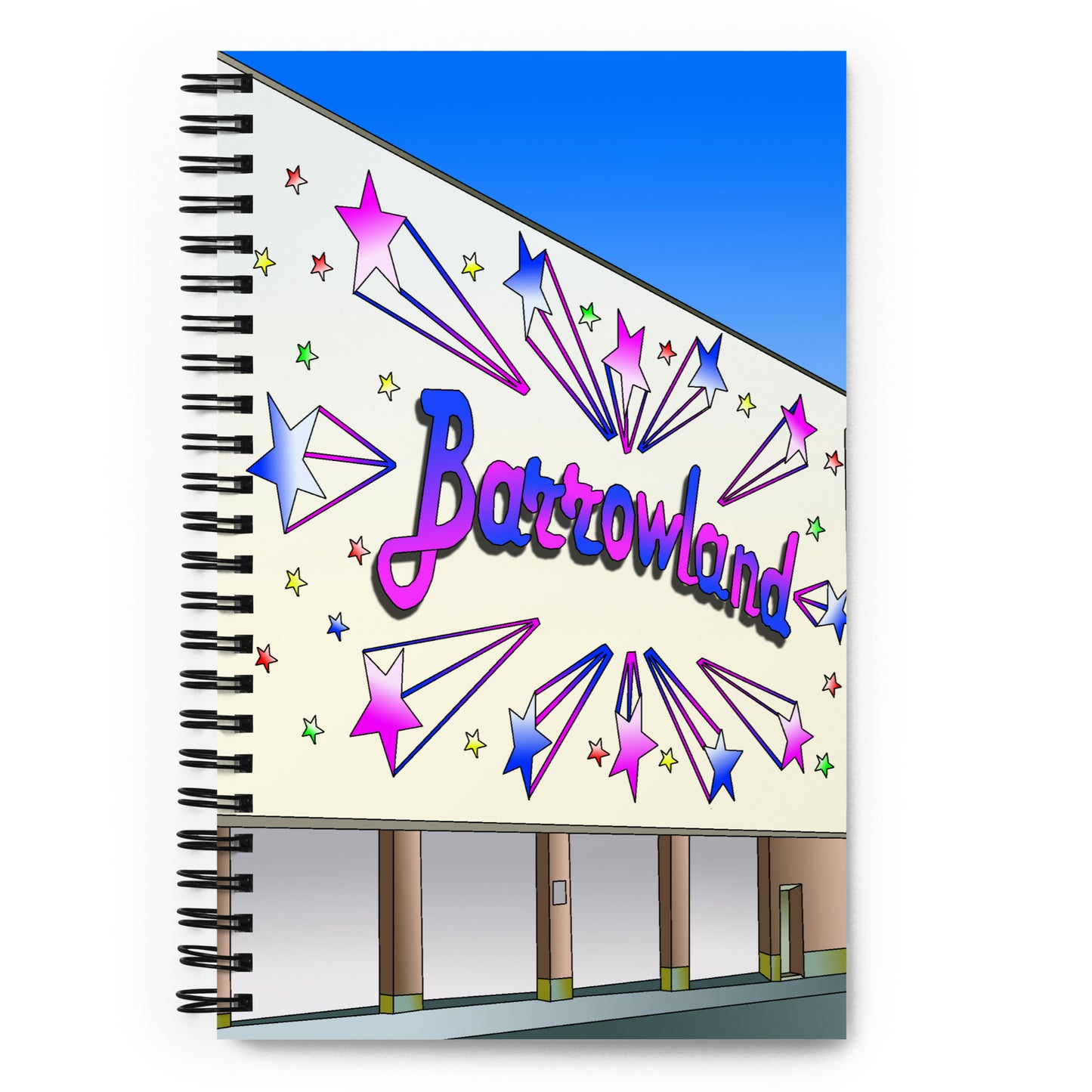 The Barrowlands Spiral notebook