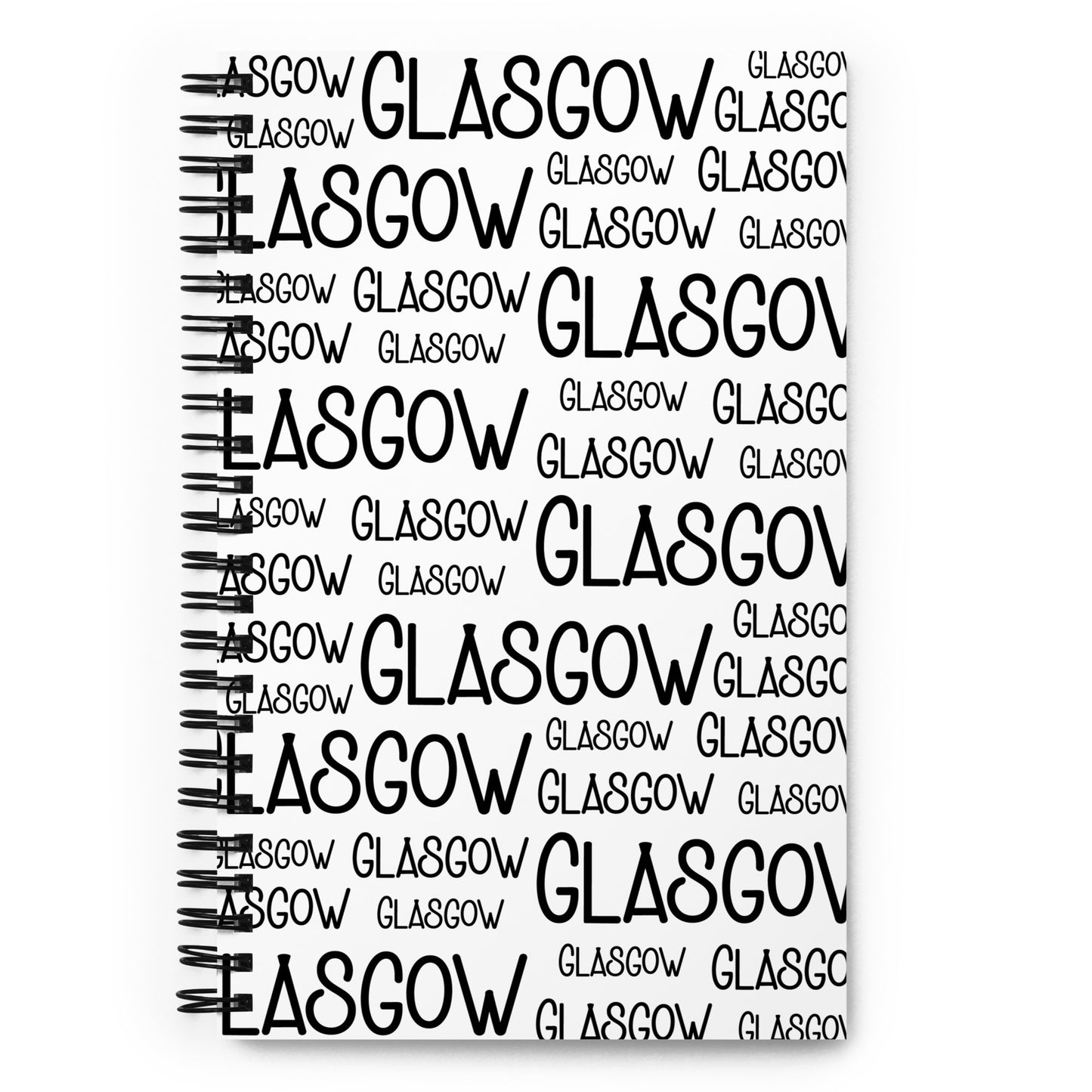 Glasgow Spiral notebook
