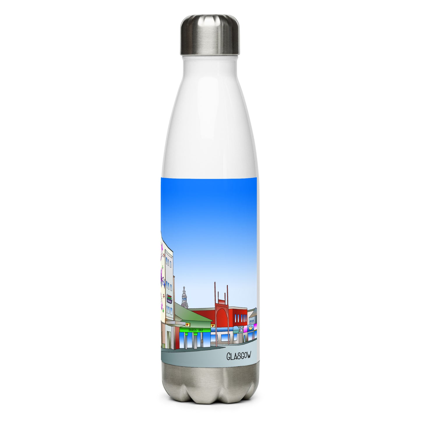 The Barrowlands Glasgow Stainless Steel Water Bottle