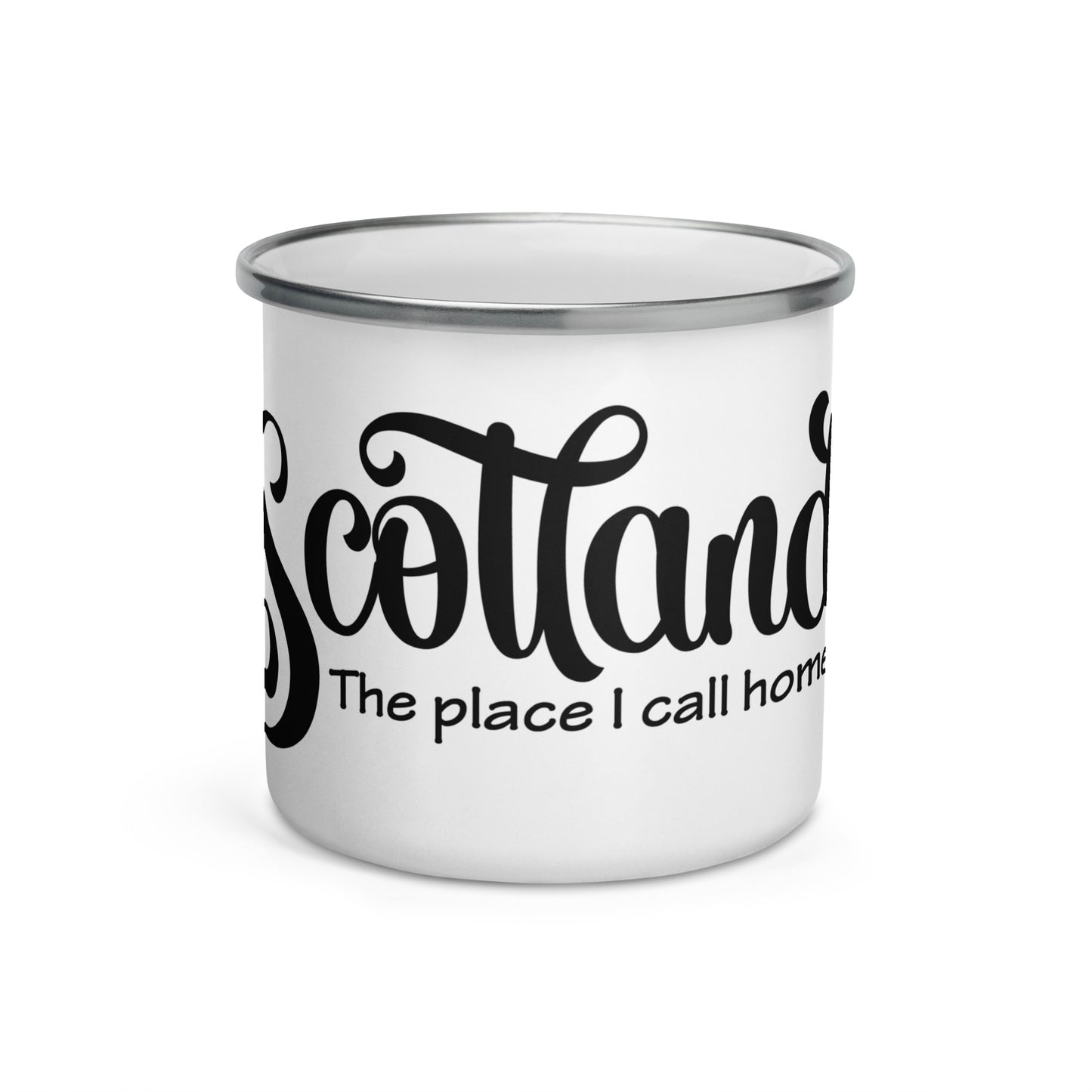 Scotland the place I call home Enamel Mug