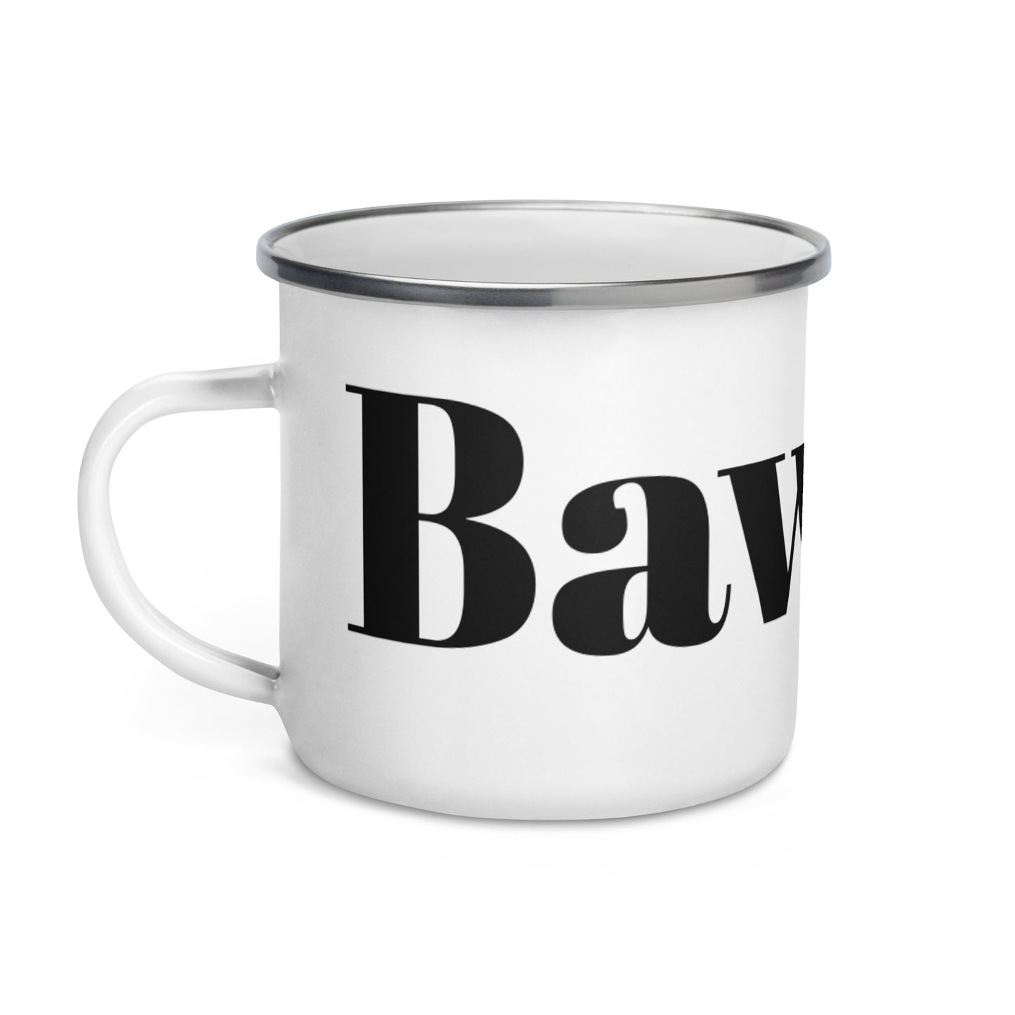 'Bawbag'  Scots Slang Enamel Mug
