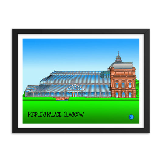 The Peoples Palace Museum Framed poster