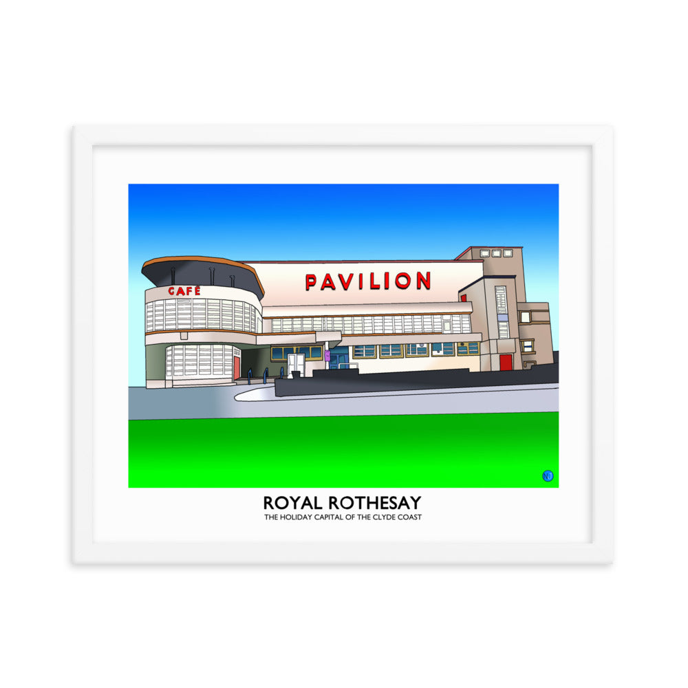 The Pavilion Framed poster