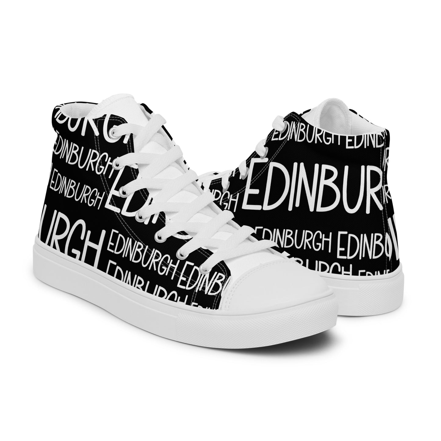 Edinburgh Men’s high top canvas shoes