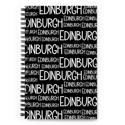 Edinburgh Spiral notebook