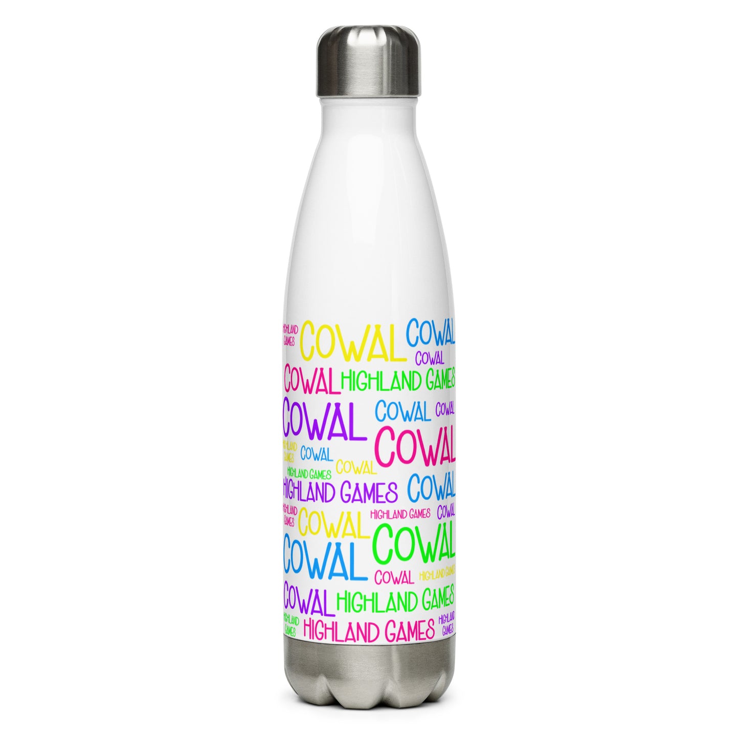 Cowal Highland Games Stainless Steel Water Bottle